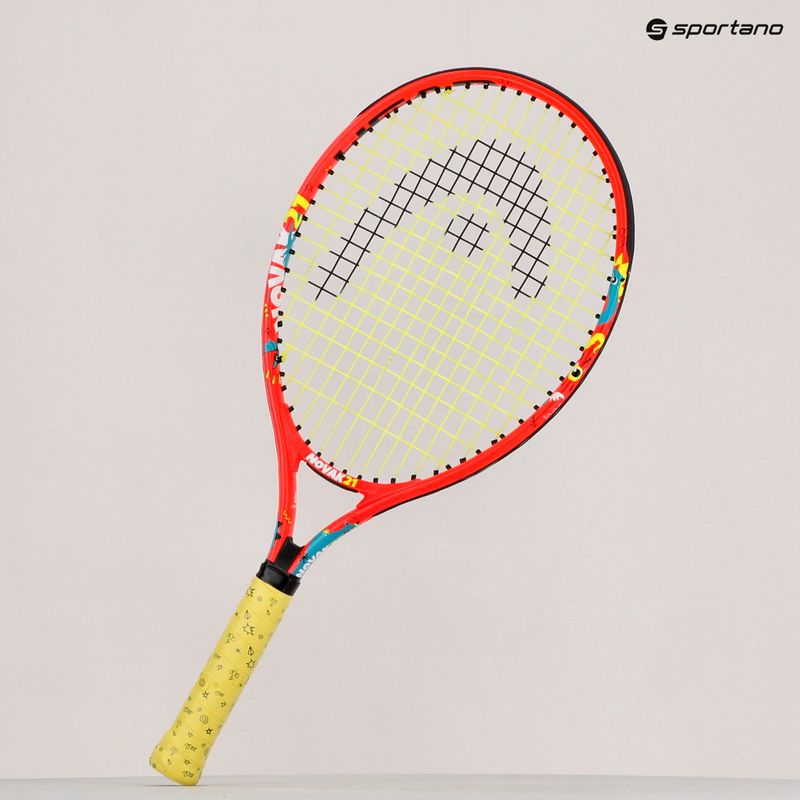 Gyermek teniszütő HEAD Novak 21 piros/sárga 233520 8