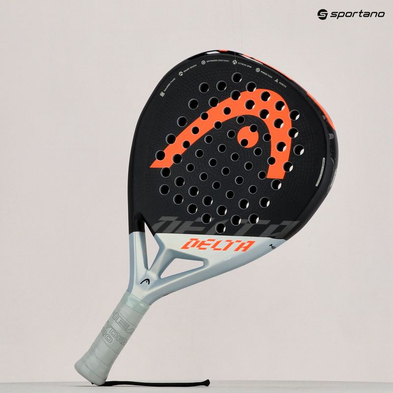 HEAD Delta Pro ütő fekete-fehér 228102 13
