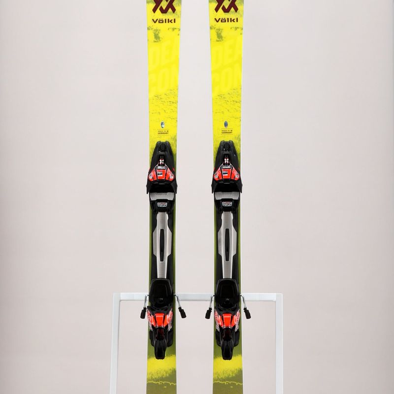 Völkl Deacon 76+RMotion2 12GW fekete/sárga lesiklás síléc 121121/6877T1.VR 11