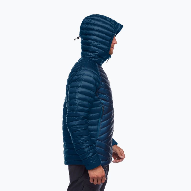 Férfi pehelykabát Black Diamond Approach Down Hoody kék AP7460004002LRG1 3