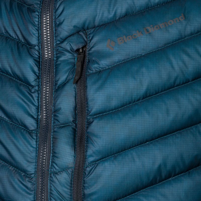 Férfi pehelykabát Black Diamond Approach Down Hoody kék AP7460004002LRG1 5
