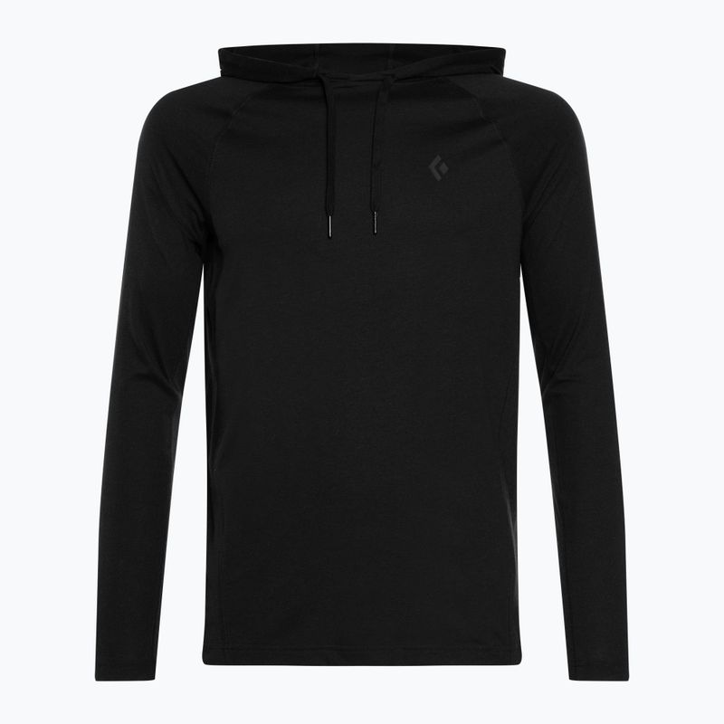 Férfi trekking pulóver Black Diamond Crag Hoody fekete AP7520000002 4