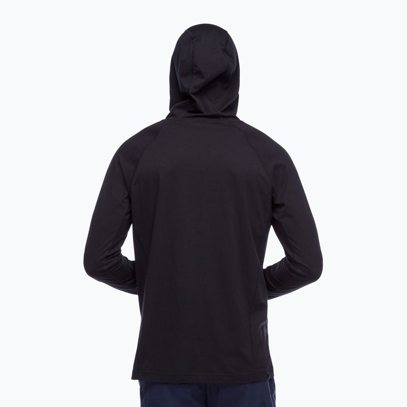 Férfi trekking pulóver Black Diamond Crag Hoody fekete AP7520000002 3