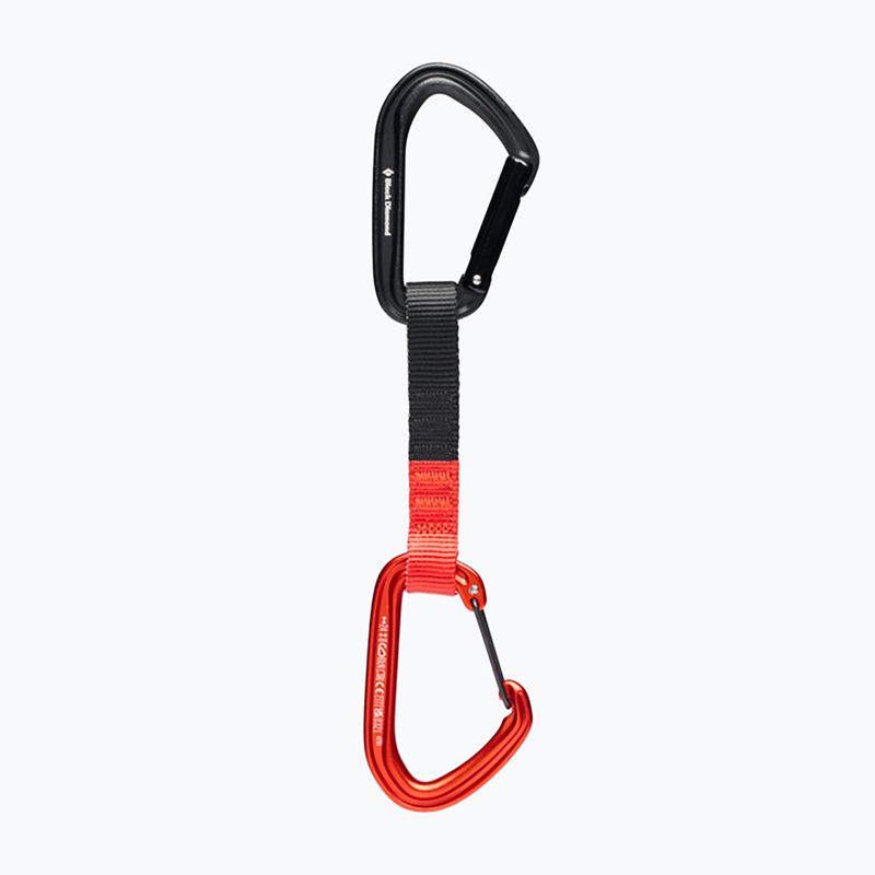 Expressz szett Black Diamond Hotforge Hybrid Quickdraw 12 cm octane
