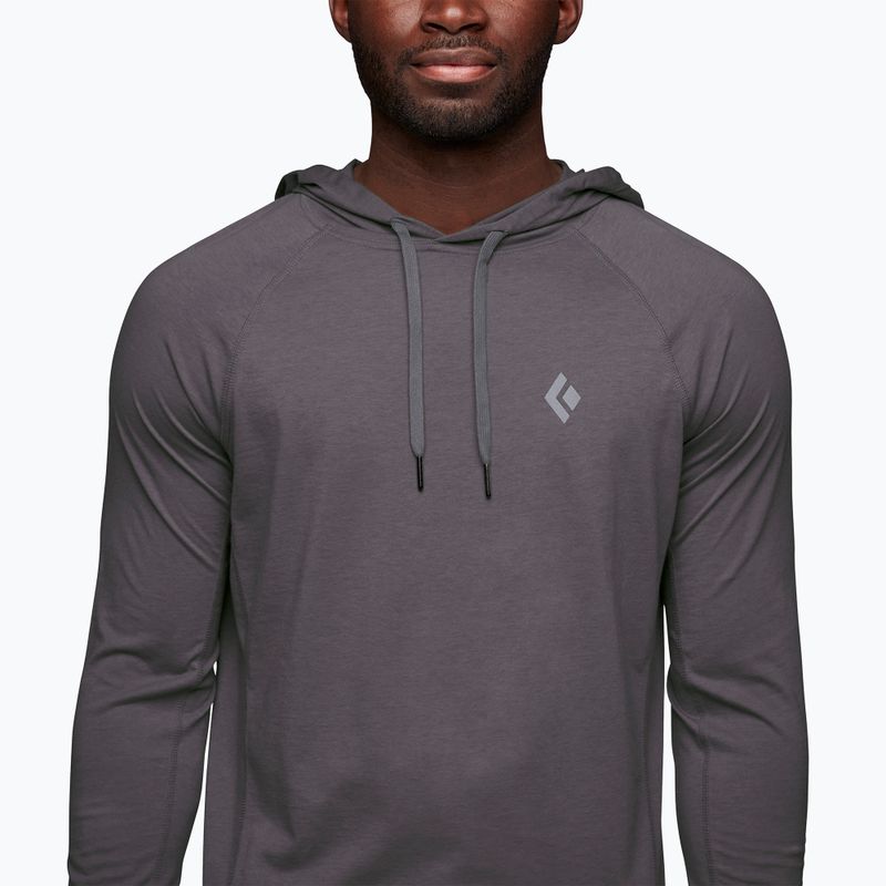 Férfi trekking pulóver Black Diamond Crag Hoody szürke AP7520000003LRG1 3