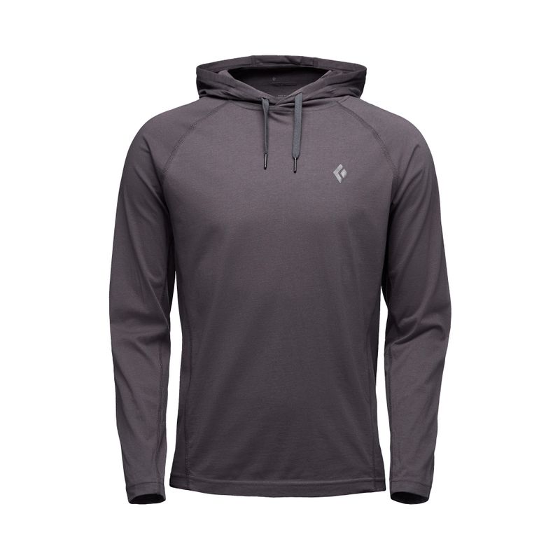 Férfi trekking pulóver Black Diamond Crag Hoody szürke AP7520000003LRG1 4