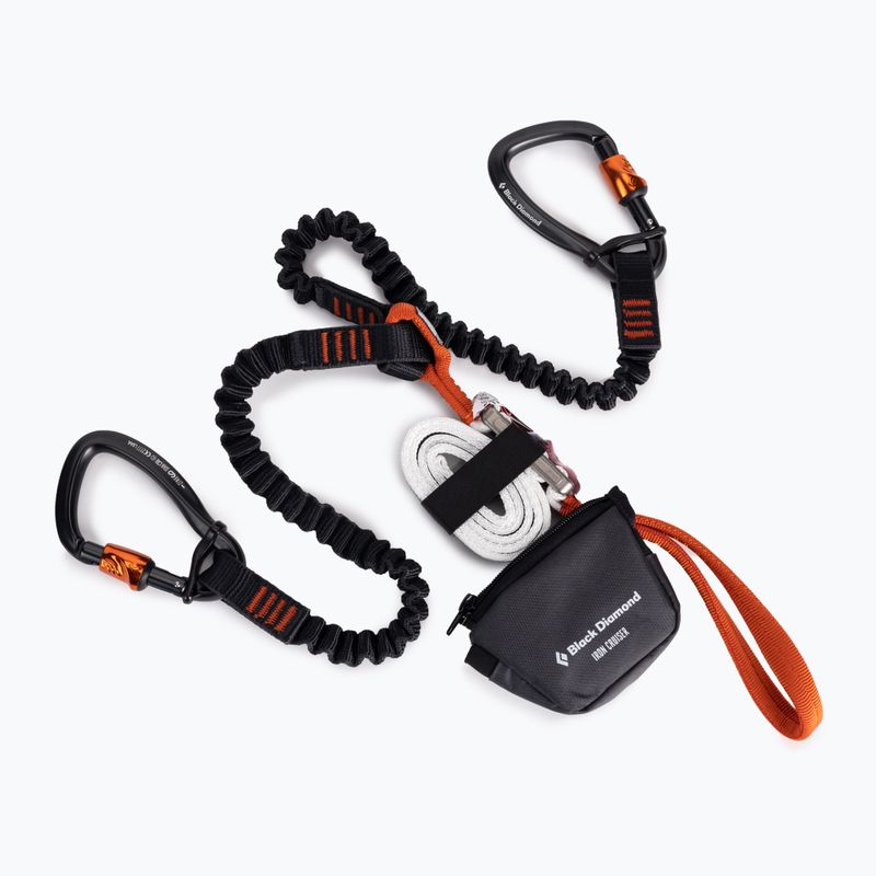 Black Diamond Iron Cruiser Via Ferrata szett fekete BD620112001414ALL1 2