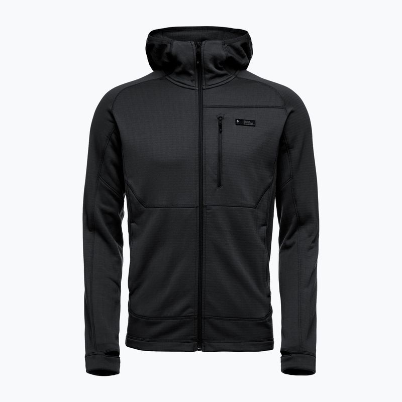 Férfi Black Diamond Factor Hoody trekking pulóver fekete AP7440400002 3