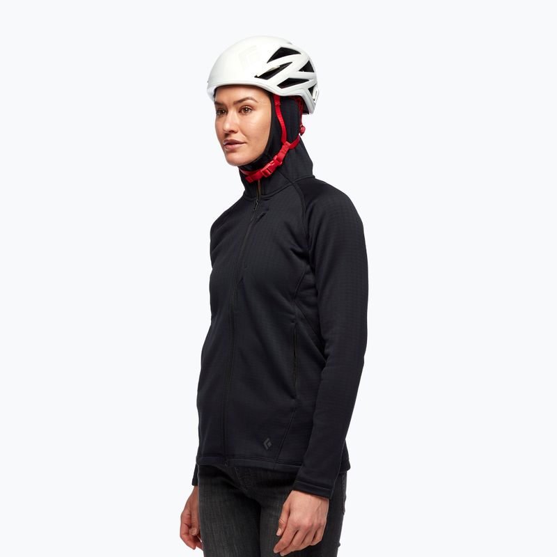 Női trekking dzseki Black Diamond Factor Hoody fekete AP7440800002 4