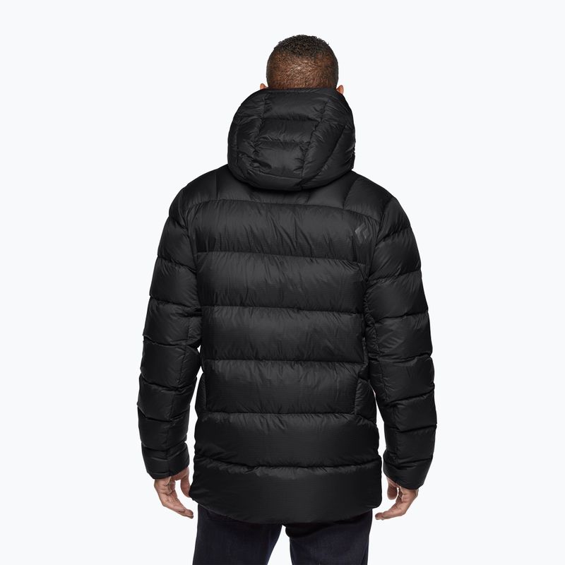 Férfi pehelypaplan Black Diamond Vision Down Parka fekete 2