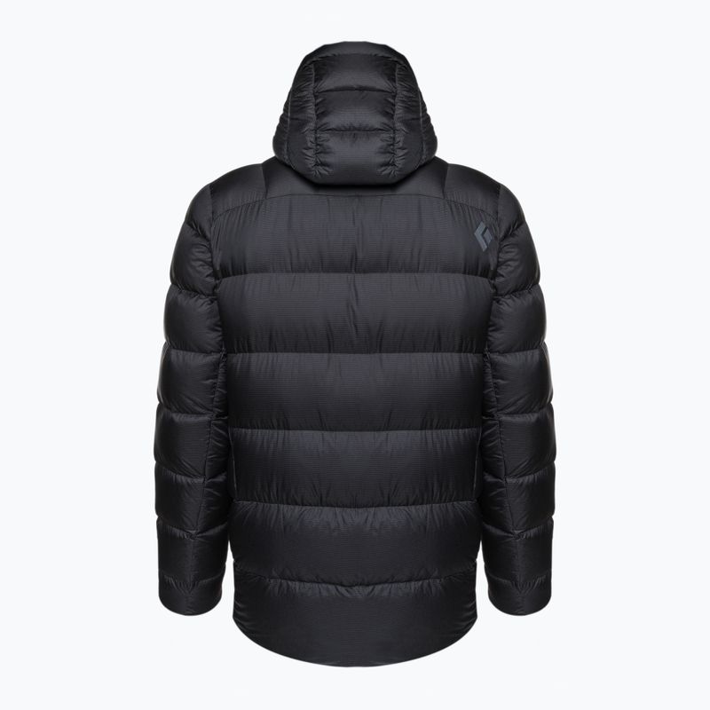 Férfi pehelypaplan Black Diamond Vision Down Parka fekete 6