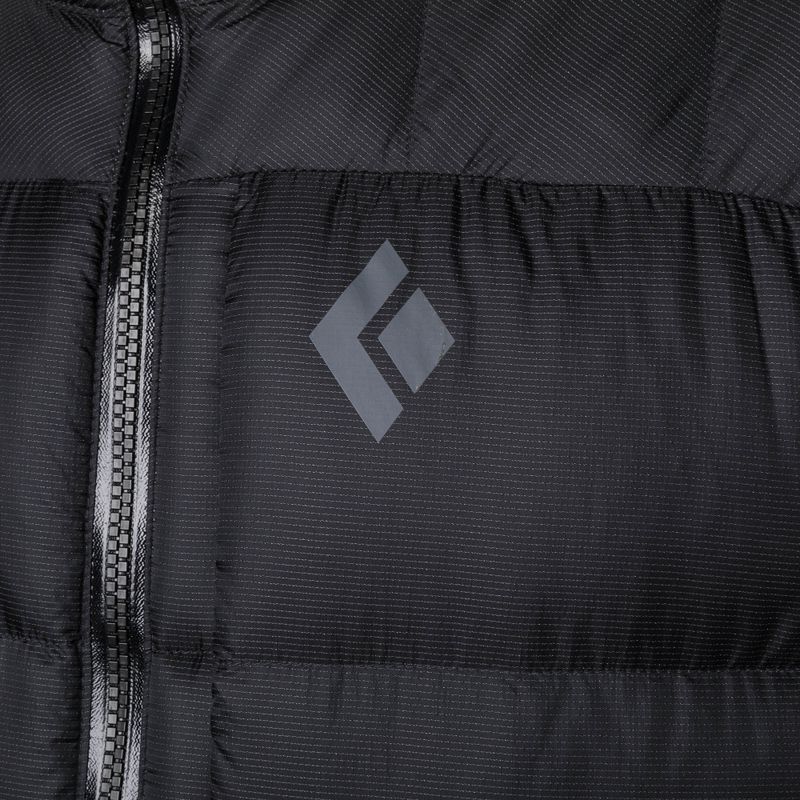 Férfi pehelypaplan Black Diamond Vision Down Parka fekete 7