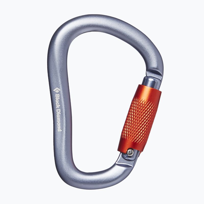 Karabély Black Diamond Rocklock Twistlock gray