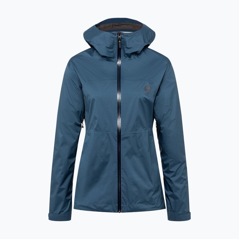 Női Black Diamond Stormline Stretch Membrane esőkabát Navy kék APM6974014XSM1 6