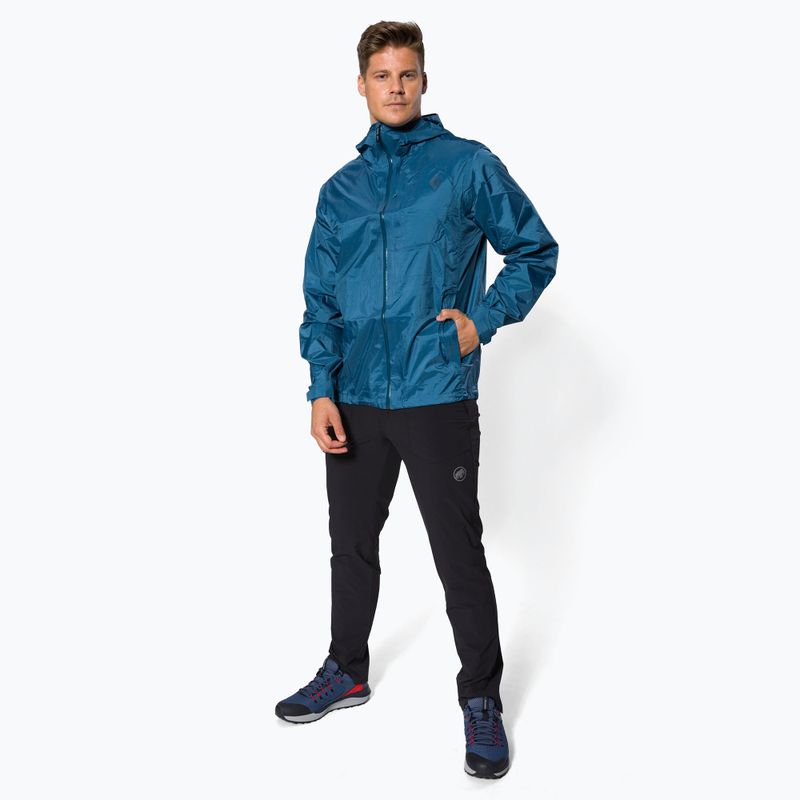 Férfi Black Diamond Treeline membrános esőkabát kék AP7450084002SML1 2