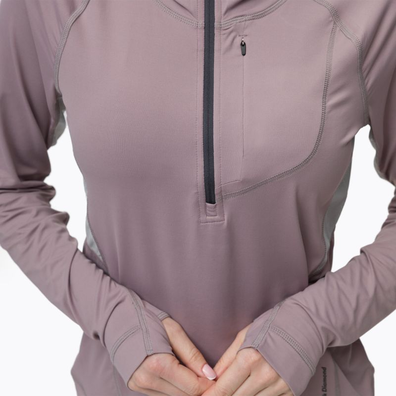 Női trekking dzseki Black Diamond Alpenglow Pro Hoody lila AP752085555010XSM1 6