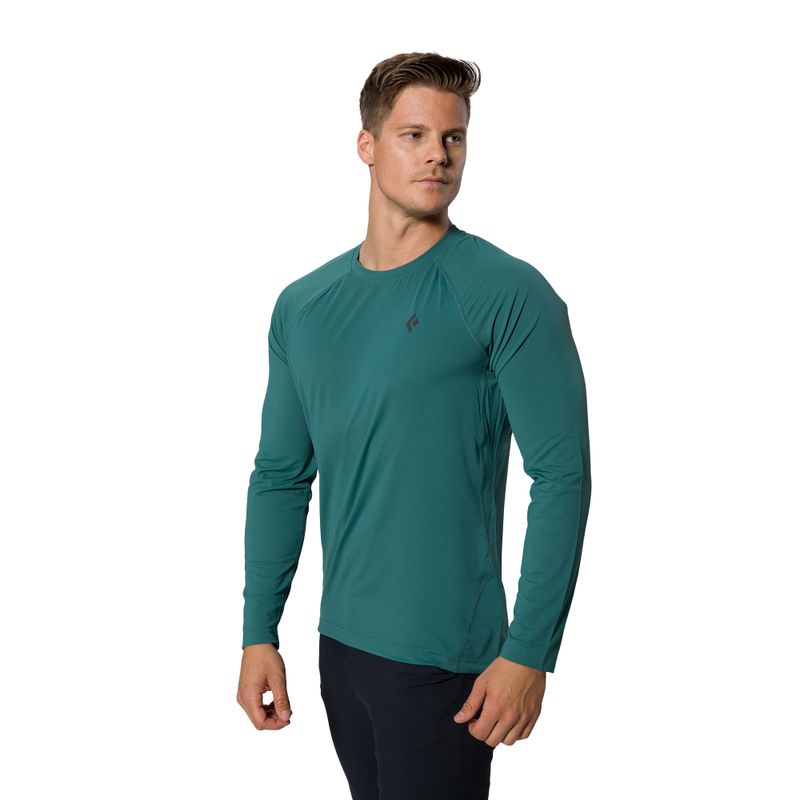 Férfi trekking ing Black Diamond Alpenglow Crew zöld AP752092923028SML1