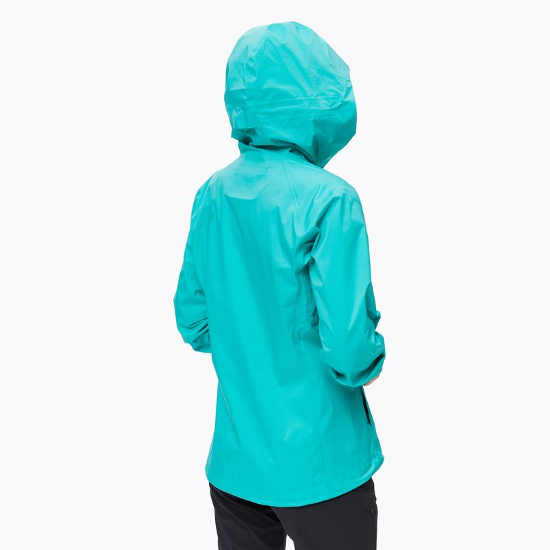 Női Black Diamond Stormline Stretch Membrane esőkabát kék APM697404050XSM1 6
