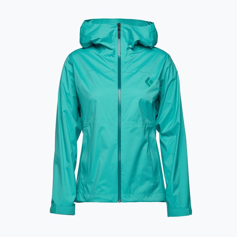 Női Black Diamond Stormline Stretch Membrane esőkabát kék APM697404050XSM1 7