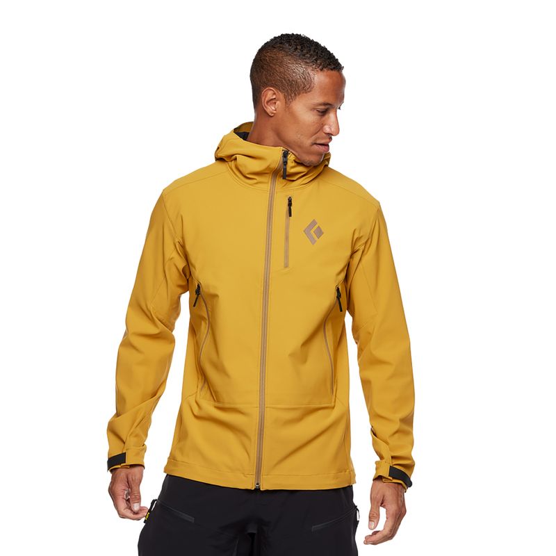 Black Diamond Dawn Patrol férfi softshell dzseki sárga APP1SD2007LRG1 5