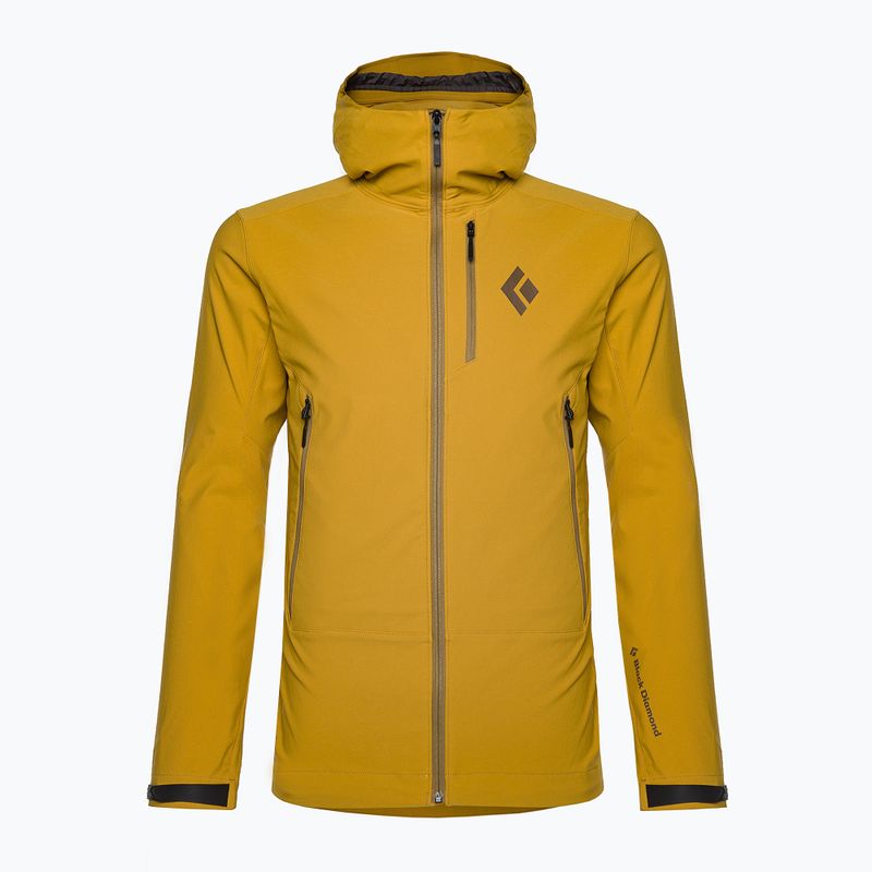 Black Diamond Dawn Patrol férfi softshell dzseki sárga APP1SD2007LRG1