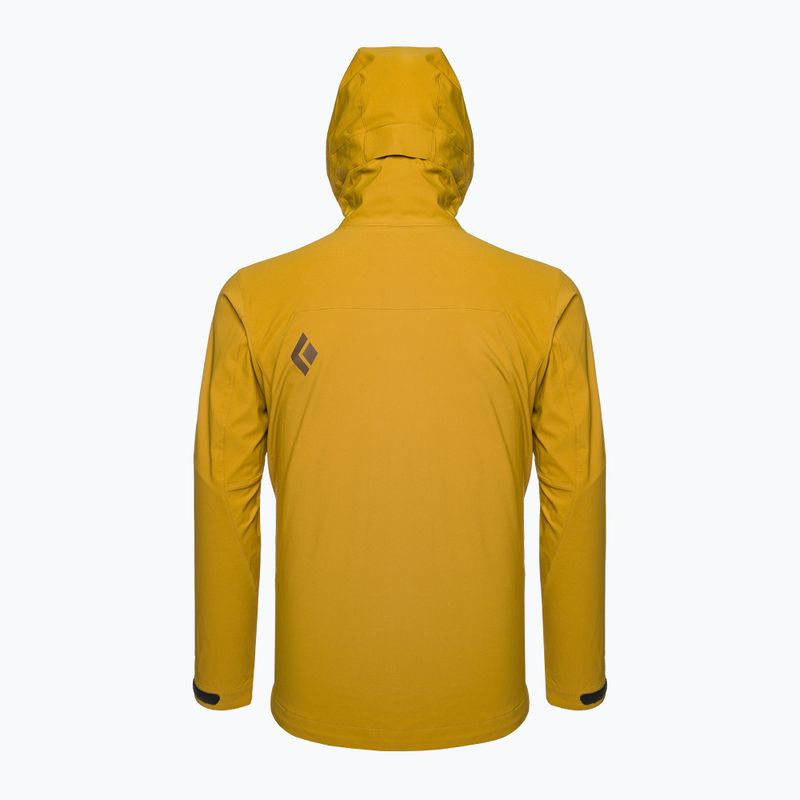 Black Diamond Dawn Patrol férfi softshell dzseki sárga APP1SD2007LRG1 2