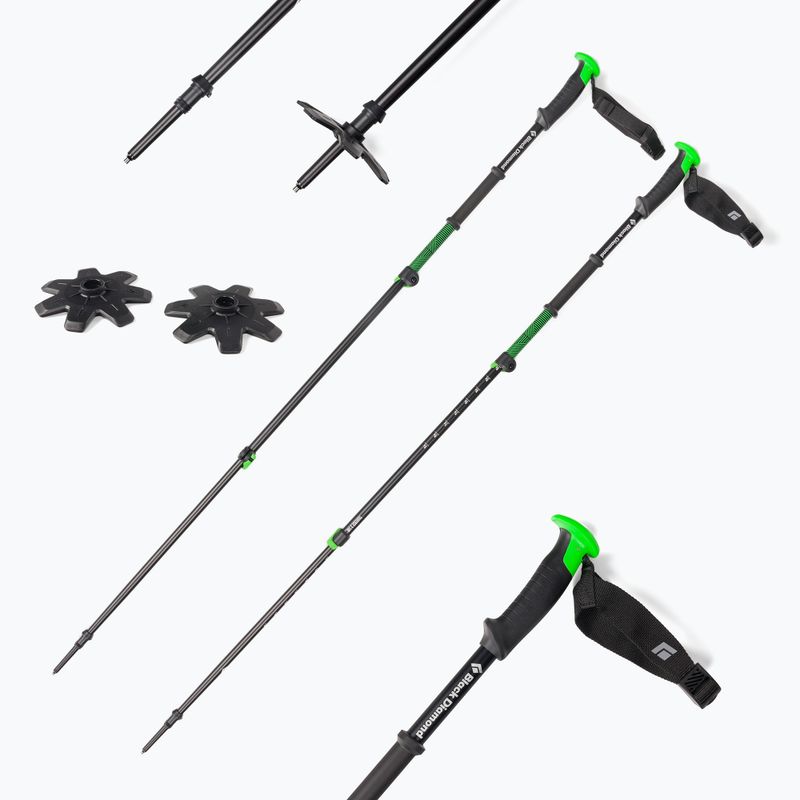 Black Diamond Traverse 3 síbotok zöld BD11159400001251 5
