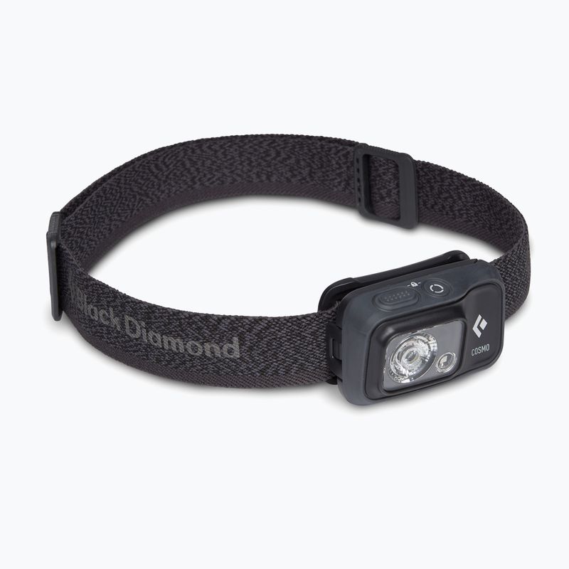 Black Diamond Cosmo 350 fejlámpa szürke BD6206730004ALL1 3