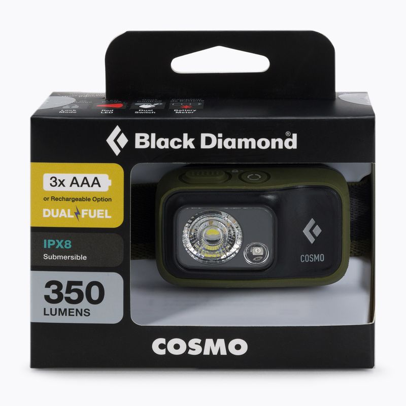 Black Diamond Cosmo 350 zöld zseblámpa BD6206733002ALL1 2