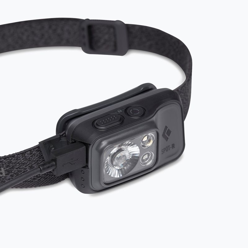 Black Diamond Spot 400-R fejlámpa szürke BD6206760004ALL1 6