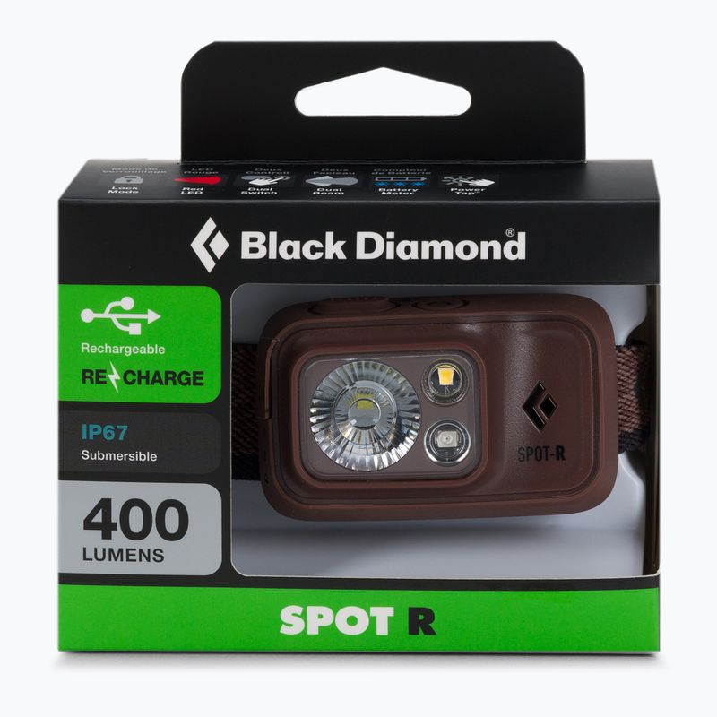 Black Diamond Spot 400-R barna fejlámpa BD6206766018ALL1 2
