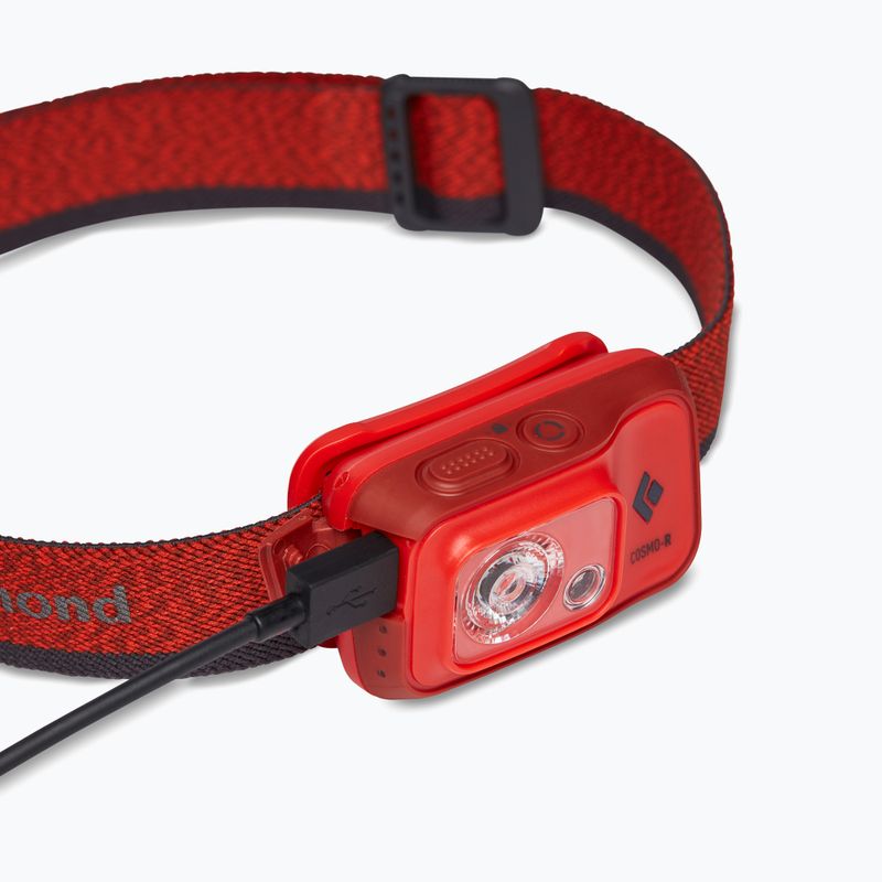Black Diamond Cosmo 350-R fejlámpa piros BD6206778001ALL1 6
