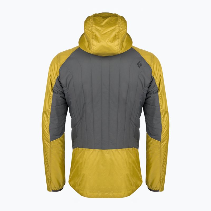 Férfi Black Diamond Vision Hybrid Hoody kabát zöld AP744038387006LRG1 7