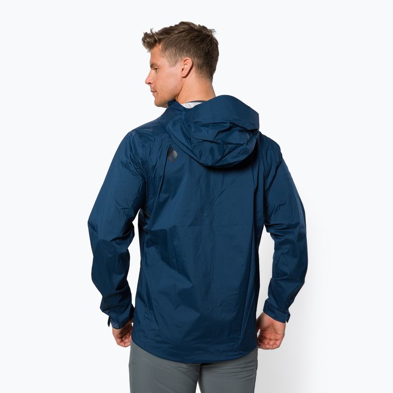 Férfi Black Diamond Stormline Stretch kék APCDT04013SML1 Esőkabát membránnal 3