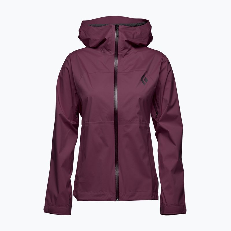 Black Diamond női Stormline Stretch esőkabát lila APM6975016XXS1