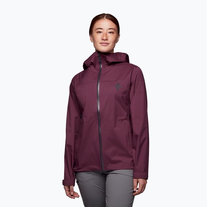 Black Diamond női Stormline Stretch esőkabát lila APM6975016XXS1 2