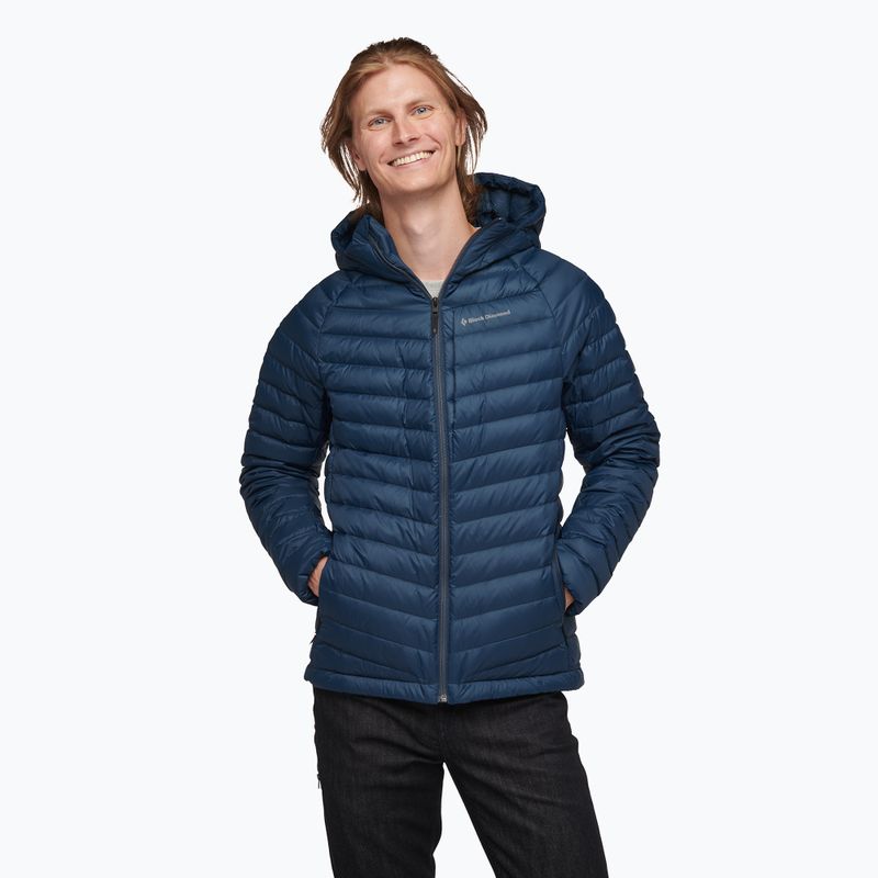 Férfi pehelykabát Black Diamond Access Down Hoody navy blue AP7460804013LRG1