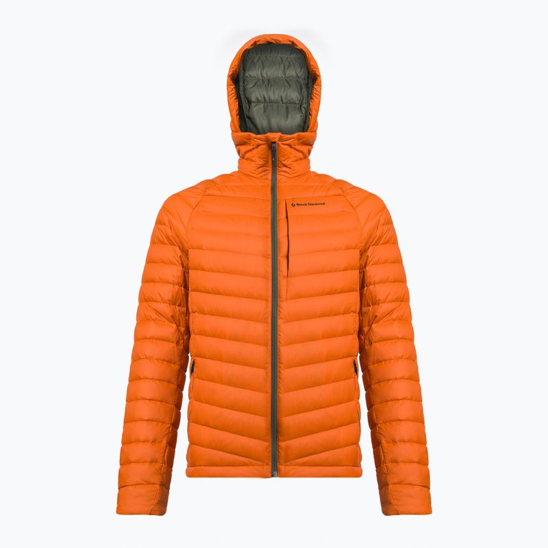 Férfi pehelypaplan Black Diamond Access Down Hoody narancssárga AP746080808007LRG1