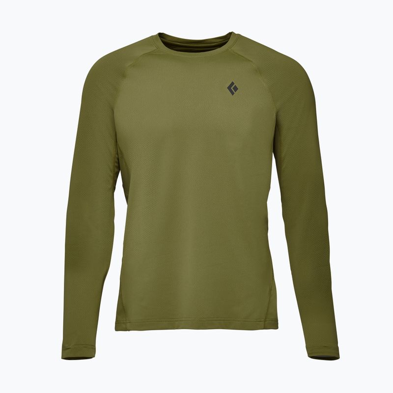 Férfi trekking pulóver Black Diamond Alpenglow Crew Camp Zöld AP7520923039 5