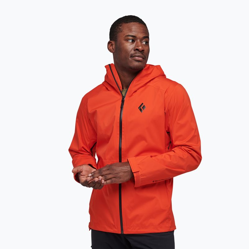 Black Diamond férfi Stormline Stretch esőkabát narancssárga APCDT08001XLG1