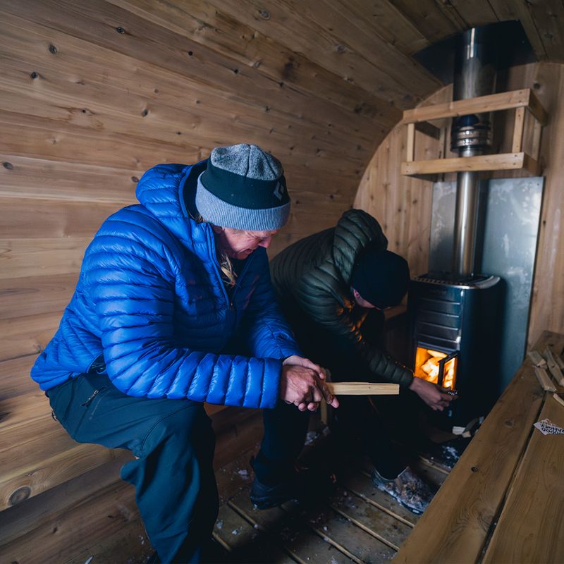 Férfi pehelykabát Black Diamond Approach Down Hoody drifter kék 10