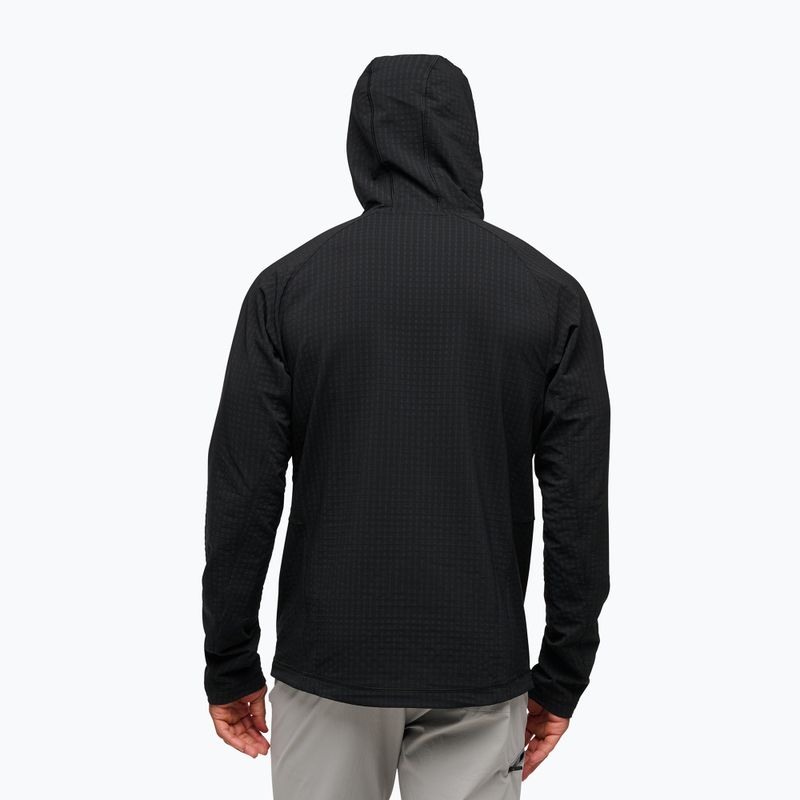 Férfi trekking pulóver Black Diamond Coefficient Storm Hoody black 2