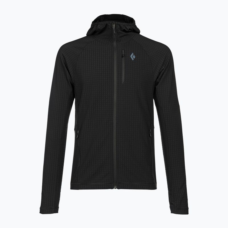 Férfi trekking pulóver Black Diamond Coefficient Storm Hoody black