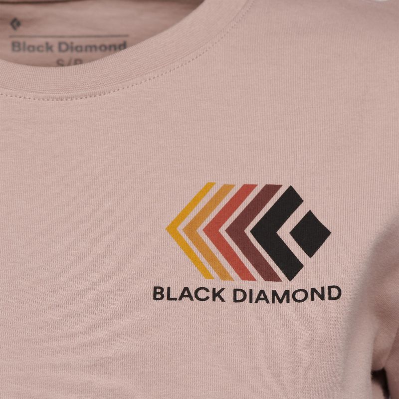női póló Black Diamond Faded Crop pale mauve 6