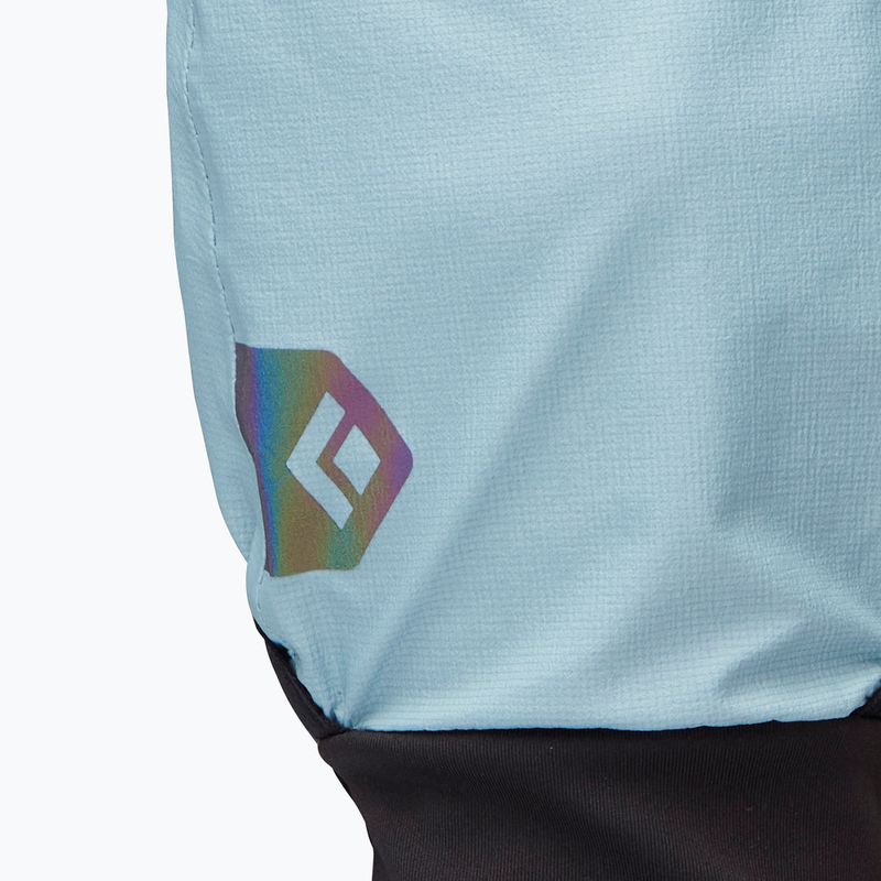 Túrakesztyűk Black Diamond Gridtech Storm Hood carbon/glacier 5