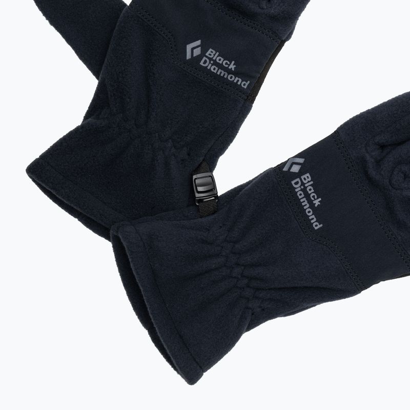 Black Diamond Everyday Fleece trekking kesztyű fekete 4