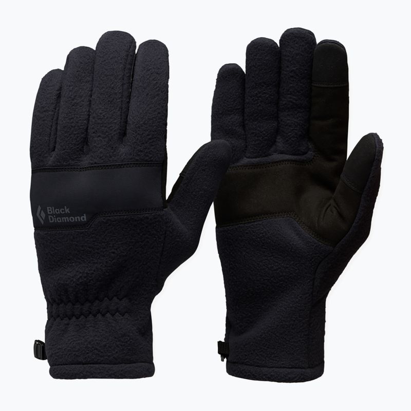 Black Diamond Everyday Fleece trekking kesztyű fekete