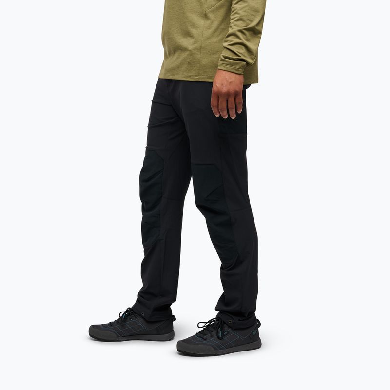 Férfi trekking nadrág Black Diamond Alpine Hybrid fekete/fekete 3