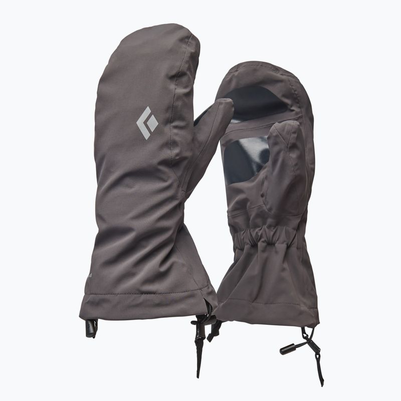 Black Diamond vízálló Overmitts füst trekking kesztyű