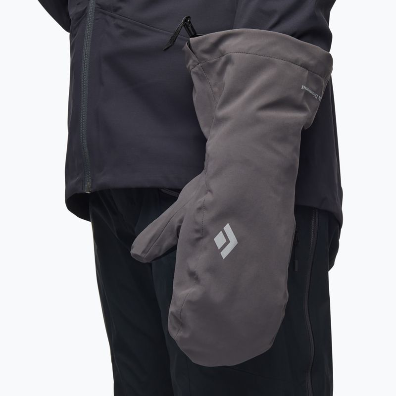Black Diamond vízálló Overmitts füst trekking kesztyű 3